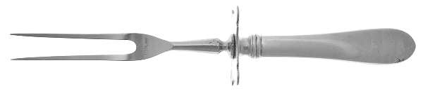 Betsy Patterson-Plain (Sterling) Small Carving Fork W/Sterling Guard
