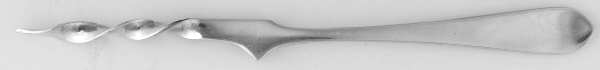 Betsy Patterson-Plain (Sterling) 1 Tine Twist Butter Pick