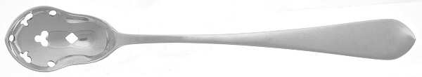 Betsy Patterson-Plain (Sterling) Pierced Bowl Short Handle Olive Spoon