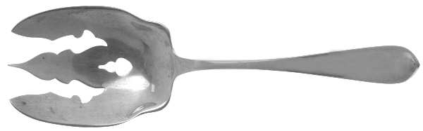 Betsy Patterson-Plain (Sterling) Oversize Solid Salad Servng Fork