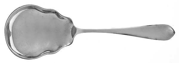 Betsy Patterson-Plain (Sterling) Oversize Solid Salad Serving Spoon