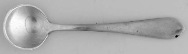 Betsy Patterson-Plain (Sterling) Master Salt Spoon