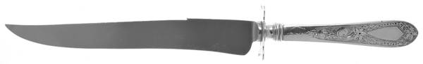 Betsy Patterson-Eng (Sterling, 1932) Large Stainless Blade Roast Carving Knife