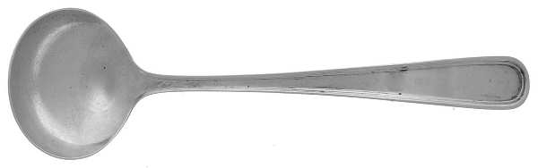 Calvert (Sterling, 1927, No Monograms) Solid Piece Cream Ladle