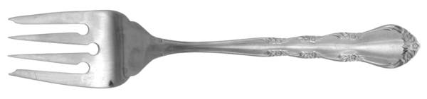 Chalet Rose (Stainless) Medium Solid Cold Meat Serving Fork