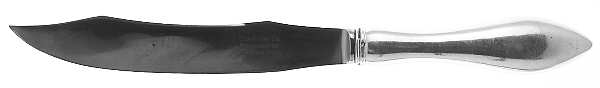 Clinton (Sterling, 1925) Small Steak Carving Knife with Stainless Blade