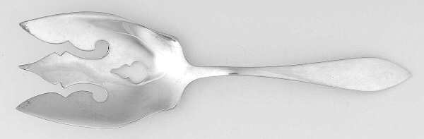 Clinton (Sterling, 1925) Solid Salad Serving Fork