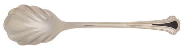 Cloisonne Royale (Stainless-Black-No Gold) Sugar Shell Spoon