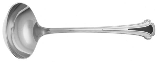 Cloisonne Royale (Stainless-Black-No Gold) Solid Gravy Ladle