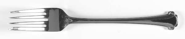 Cloisonne Royale (Stainless-Black-No Gold) Individual Salad Fork
