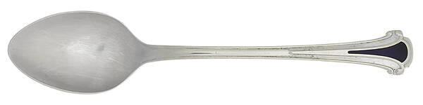 Cloisonne Royale (Stainless-Cobalt-No Gold) Teaspoon