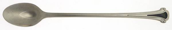 Cloisonne Royale (Stainless-Cobalt-No Gold) Iced Tea Spoon