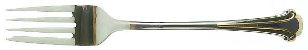 Cloisonne Royale (Stainless-Cobalt-Gold) Individual Salad Fork