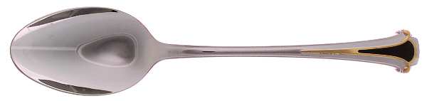 Cloisonne Royale (Stainless-Cobalt-Gold) Tablespoon (Serving Spoon)