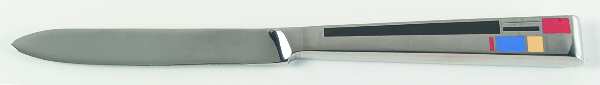Composition Cloisonne-Red-Yellow-Blue New French Hollow Knife