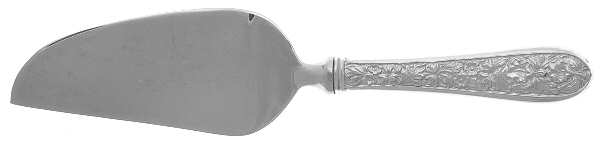 Corsage (Sterling, 1935, No Monogram) Cheese Knife with Stainless Blade