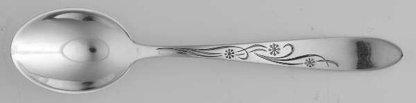 Cynthia-Engraved (Sterling, 1957) Demitasse Spoon