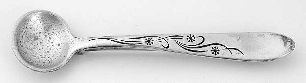 Cynthia-Engraved (Sterling, 1957) Lapel Pin