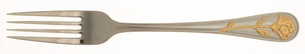 Danae (Stainless, Gold Accent) Fork