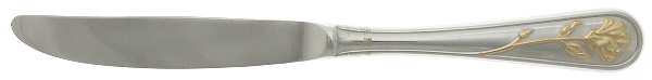 Danae (Stainless, Gold Accent) Modern Hollow Knife
