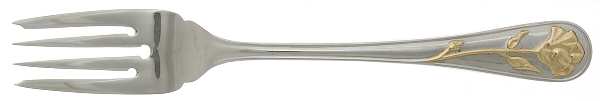 Danae (Stainless, Gold Accent) Individual Salad Fork
