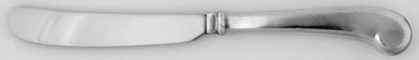 Durham Center (Pewter, Glossy) Old French Hollow Pistol Knife