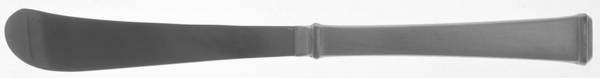 Farmington (Pewter, Satin) Butter Spreader Hollow Hdl-Paddle/Stainless Blade