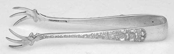 Forget-Me-Not (Sterling, 1910) Small Sugar Tongs