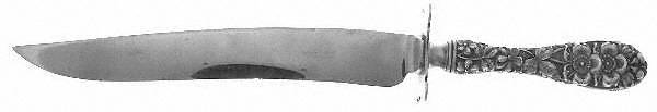 Forget-Me-Not (Sterling, 1910) Small Steak Carving Knife with Stainless Blade