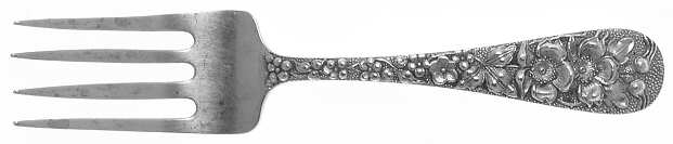Forget-Me-Not (Sterling, 1910) Baby Fork