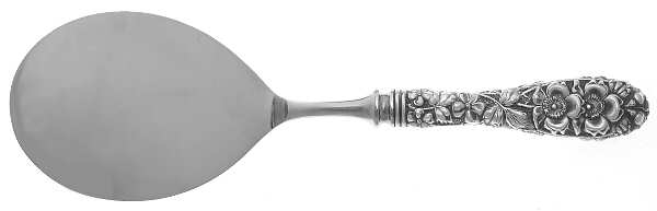 Forget-Me-Not (Sterling, 1910) Egg Server with Stainless Blade