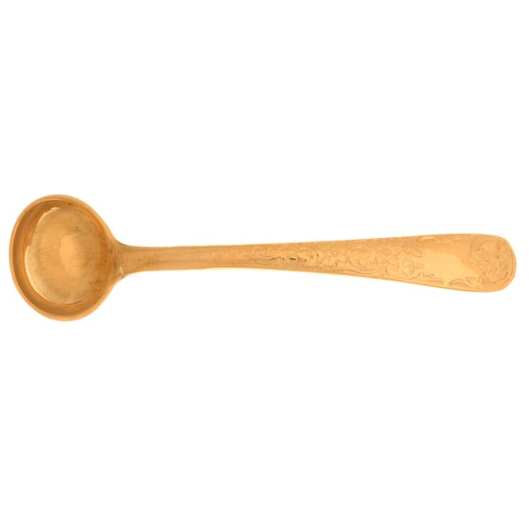 Golden Old Maryland Engraved (Sterling) Individual Salt Spoon