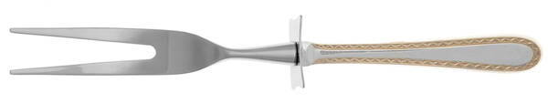 Golden Winslow (Sterling, 1850) Carving Fork Small with Stainless Prongs HC