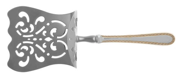 Golden Winslow (Sterling, 1850) Asparagus Server with Sterling Hood HC