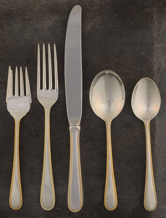Golden Winslow (Sterling, 1850) 40 Piece Estate Set