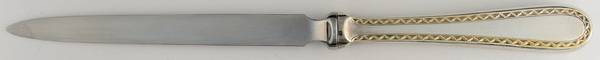 Golden Winslow (Sterling, 1850) Letter Opener with Stainless Blade