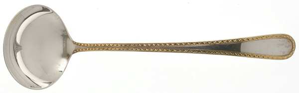 Golden Winslow (Sterling, 1850) Solid Piece Cream Ladle