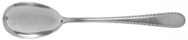 Golden Winslow (Sterling, 1850) Preserve Spoon