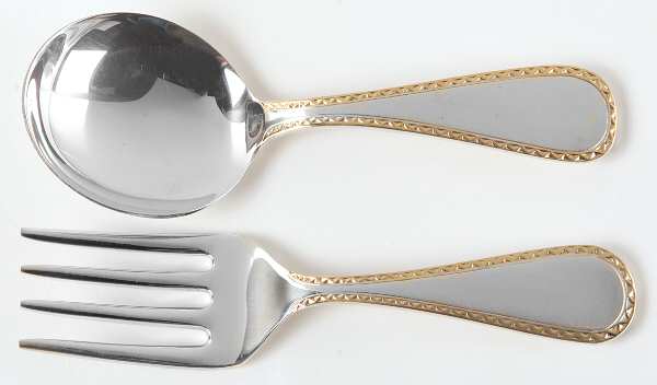 Golden Winslow (Sterling, 1850) 2 Pc Baby Set (BF, BS)