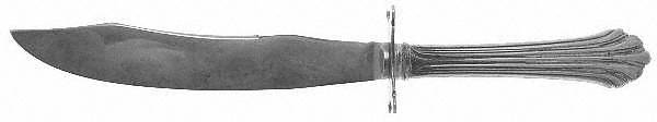 Homewood (Sterling, 1938, No Monograms) Small Steak Carving Knife with Stainless Blade