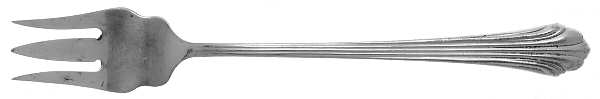 Homewood (Sterling, 1938, No Monograms) Short Handle Pickle/Olive Fork