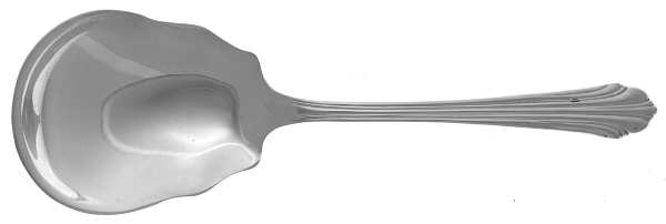 Homewood (Sterling, 1938, No Monograms) Solid Salad Serving Spoon