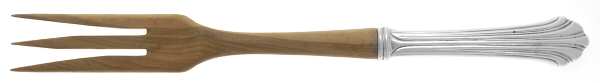 Homewood (Sterling, 1938, No Monograms) Salad Serving Fork with Wooden Prongs
