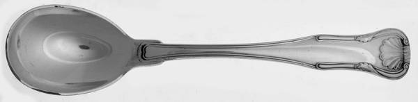 King (Sterling, 1825) Large Sherbet Spoon