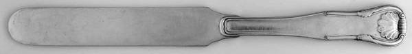 King (Sterling, 1825) Tea Knife Solid Piece