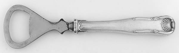 King (Sterling, 1825) Bottle Opener with Stainless Bowl