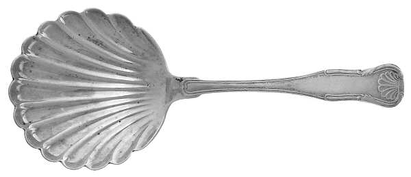 King (Sterling, 1825) Solid Bon Bon Spoon