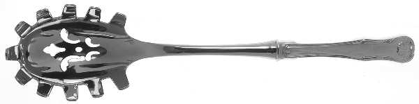 King (Sterling, 1825) Pasta Server with Stainless Bowl