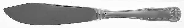 King (Sterling, 1825) Hollow Handle Master Butter Knife