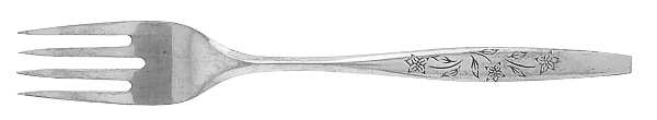 Kingsley (Sterling, 1959) Individual Salad Fork